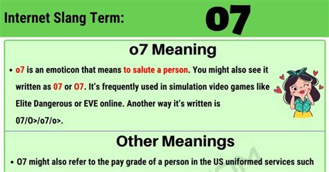what does 07 mean|What is the difference between 7o, o7 and o/. : r/Eve .